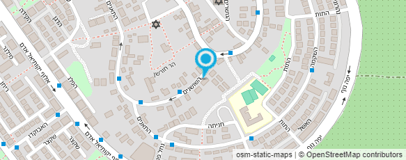 מפת הגעה אל גן מזל נגר