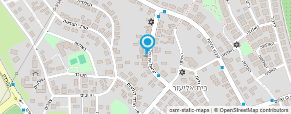 מפת הגעה אל בית כנסת בית יצחק