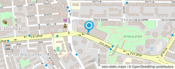 מפת הגעה אל רב חן