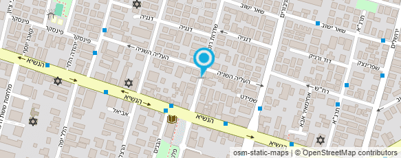 מפת הגעה אל המרכז לבית ולגינה