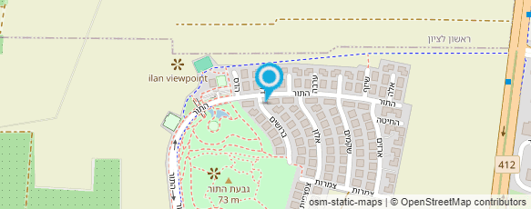 מפת הגעה אל קומיט - אימון ובי"ס למאמנים