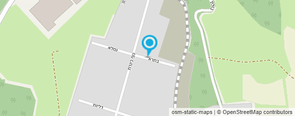 מפת הגעה אל גלריה וצרכניה טמיר