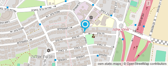 מפת הגעה אל פיצה סלייס