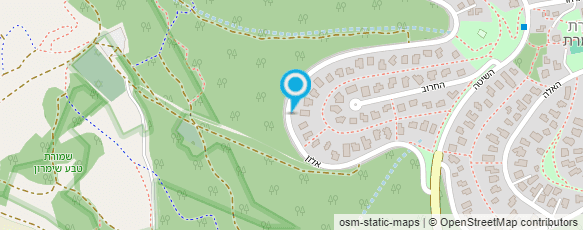 מפת הגעה אל עו"ד אהרון (רוני)שטיינברג