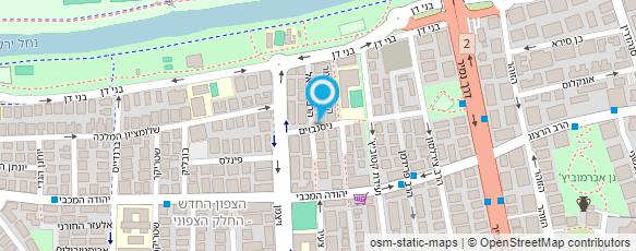 מפת הגעה אל המשפחתון של מירב