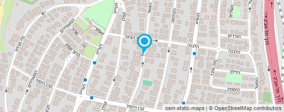 מפת הגעה אל אלרוד אדריכלים ומתכנני ערים