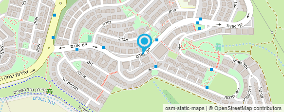 מפת הגעה אל תפוזינה