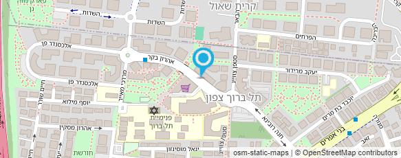 מפת הגעה אל אלון יהב-בראון