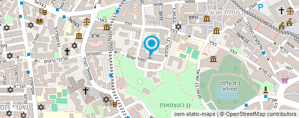 מפת הגעה אל אריאב בודקי שכר והכוונה לעובדי קבלן