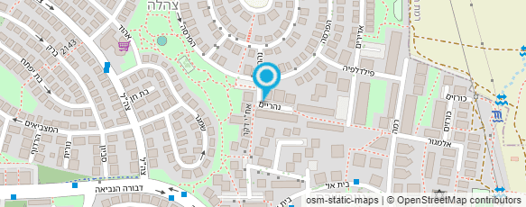 מפת הגעה אל צבי רז - אחזקת מוסכים