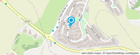 מפת הגעה אל "אמונה" מעון יום