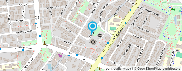 מפת הגעה אל הסעות מאיר