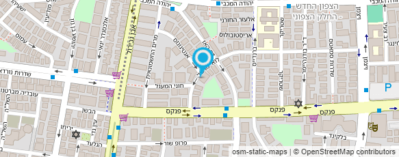 מפת הגעה אל דורית עופר-כרמי