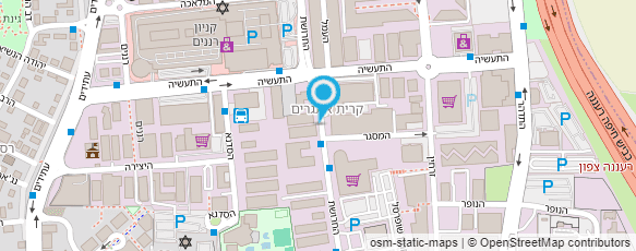 מפת הגעה אל מרכז הפרקטים - שטיחי צמרת בע"מ