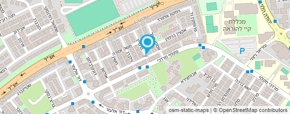 מפת הגעה אל ד"ר זרצקי קונסטנטין