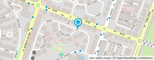 מפת הגעה אל כרמית עזר