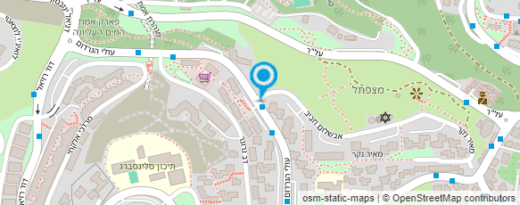 מפת הגעה אל הספריה העירונית ארמון הנציב