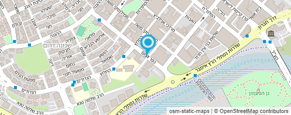 מפת הגעה אל הגנן שלכם