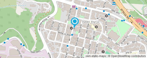 מפת הגעה אל הספריה העירונית בית-רוס