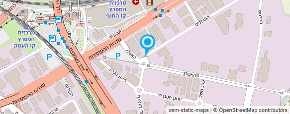 מפת הגעה אל מוסך מרכז המפרץ