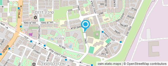 מפת הגעה אל גן חני-צהרון ותינוקיה