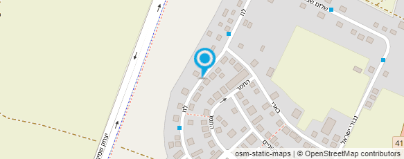 מפת הגעה אל גן תינוקיה שוש