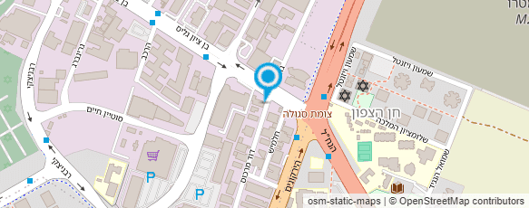 מפת הגעה אל דוקטורי דוד - חשמל רכב