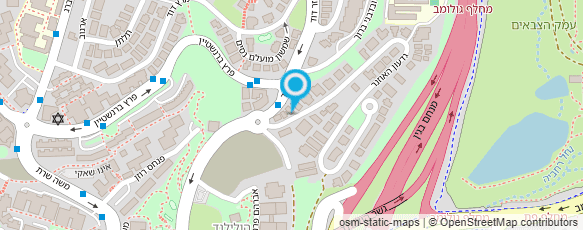 מפת הגעה אל ברכת שלום