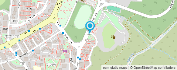 מפת הגעה אל סטודיו אלינור - פדיקור מניקור