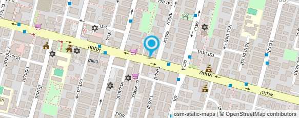 מפת הגעה אל אורית אופיר - אדריכלות פנים