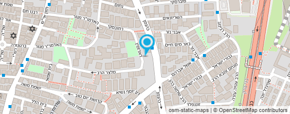 מפת הגעה אל יוסף יצחק קופטייל שליט"א