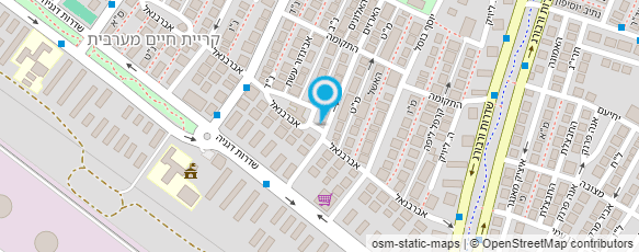 מפת הגעה אל החי סנטר