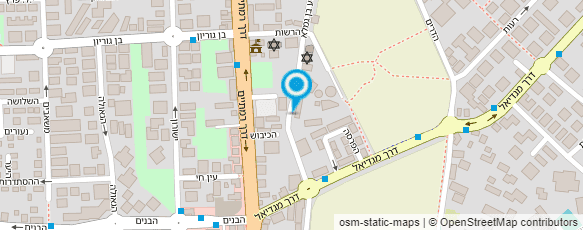 מפת הגעה אל גן חיוכים - לגדול שמחים