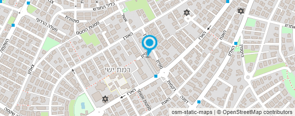 מפת הגעה אל ק.א קומר-בניית ציפורניים