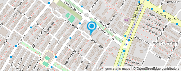 מפת הגעה אל צביה אביזמר - הנהלת חשבונות