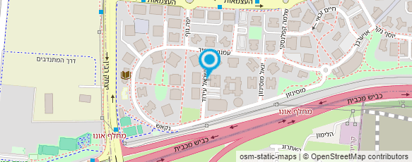 מפת הגעה אל הדר אירועים וקייטרינג