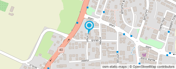 מפת הגעה אל ע.ד.ן שיווק - מדבקות ותוויות