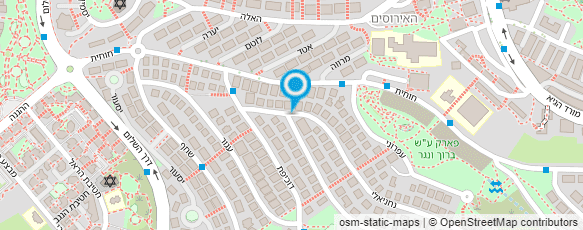 מפת הגעה אל צורי שלג פיתוח ושיפוצים