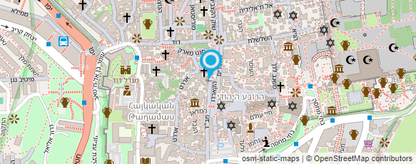 מפת הגעה אל מויאל הרב אביב