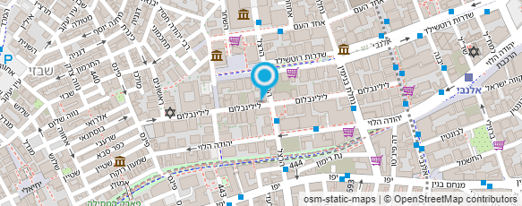 מפת הגעה אל עו"ד רייכנטל משה