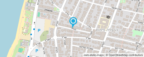 מפת הגעה אל דיסקובריס - המרכז הישראלי לפריסבי