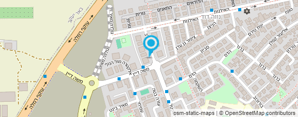 מפת הגעה אל רפי יפרח עיצוב שיער