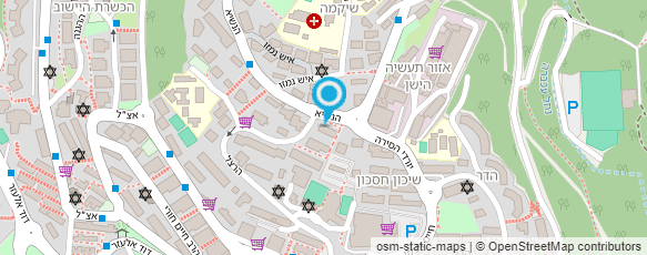 מפת הגעה אל עו"ד ענת מזרחי דדוש