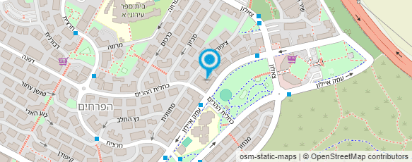 מפת הגעה אל אביבית ברק - דיסקרטי