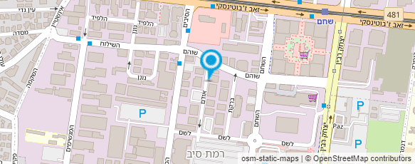 מפת הגעה אל איילימודים- ilimudim