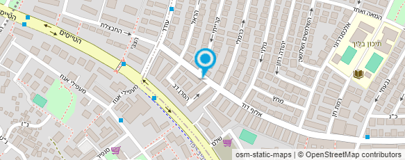 מפת הגעה אל ד"ר עמוס רביב