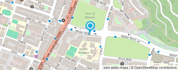 מפת הגעה אל מצודת י"ם בית יאיר