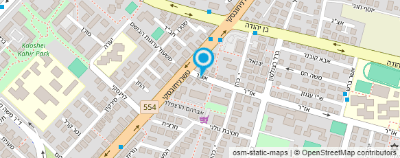 מפת הגעה אל אביבית פריאל אדריכלית