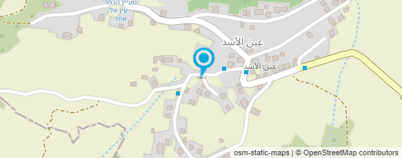 מפת הגעה אל מסעדת הבוסתן