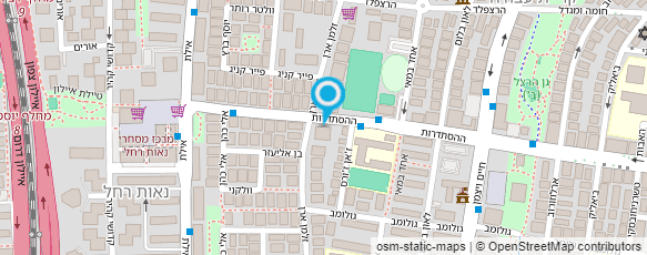 מפת הגעה אל המאפה של אודטה